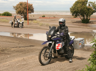 011 IMG_9976 Una on her BMW 650 GS.jpg